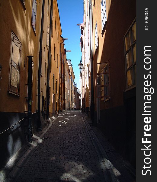 Walking in Stokholm. Walking in Stokholm