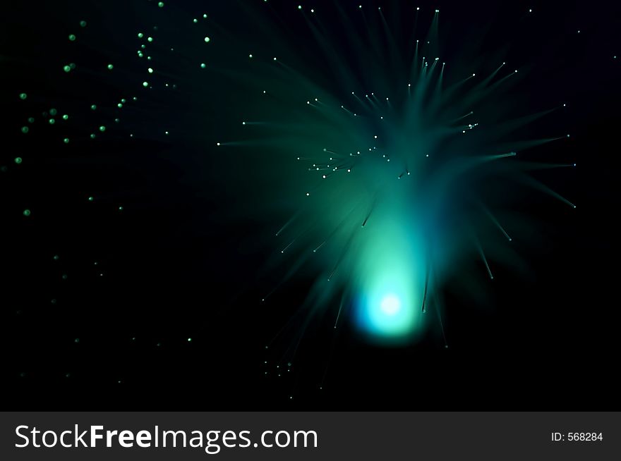 Blue Rays Explosion