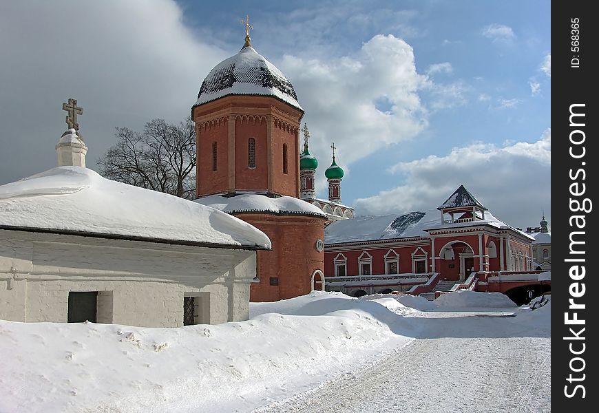 A monument of history and culture. An architectural ensemble of the Is high-Peter monastery. The beginning of construction 17 century (1680). On a photo the Temple in honour of Ð‘Ð¾Ð³Ð¾Ð»ÑŽÐ±ÑÐºÐ¾Ð¹ icons of Divine mother and a crypt of boyars ÐÐ°Ñ€Ñ‹ÑˆÐºÐ¸Ð½Ñ‹Ñ…. The photo is made in Moscow (Russia). Original date/time: 2006:03:06. A monument of history and culture. An architectural ensemble of the Is high-Peter monastery. The beginning of construction 17 century (1680). On a photo the Temple in honour of Ð‘Ð¾Ð³Ð¾Ð»ÑŽÐ±ÑÐºÐ¾Ð¹ icons of Divine mother and a crypt of boyars ÐÐ°Ñ€Ñ‹ÑˆÐºÐ¸Ð½Ñ‹Ñ…. The photo is made in Moscow (Russia). Original date/time: 2006:03:06.