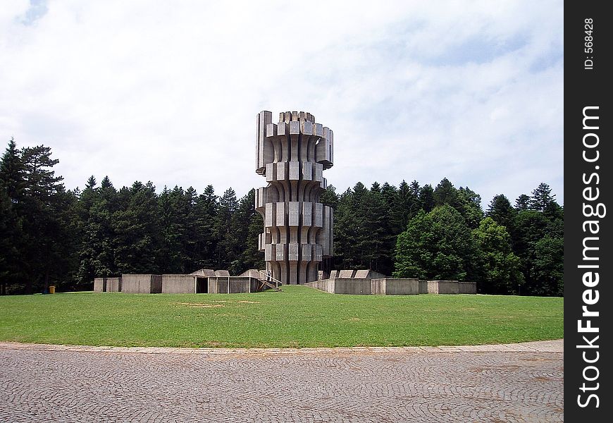 Monument Kozara WW2. Monument Kozara WW2