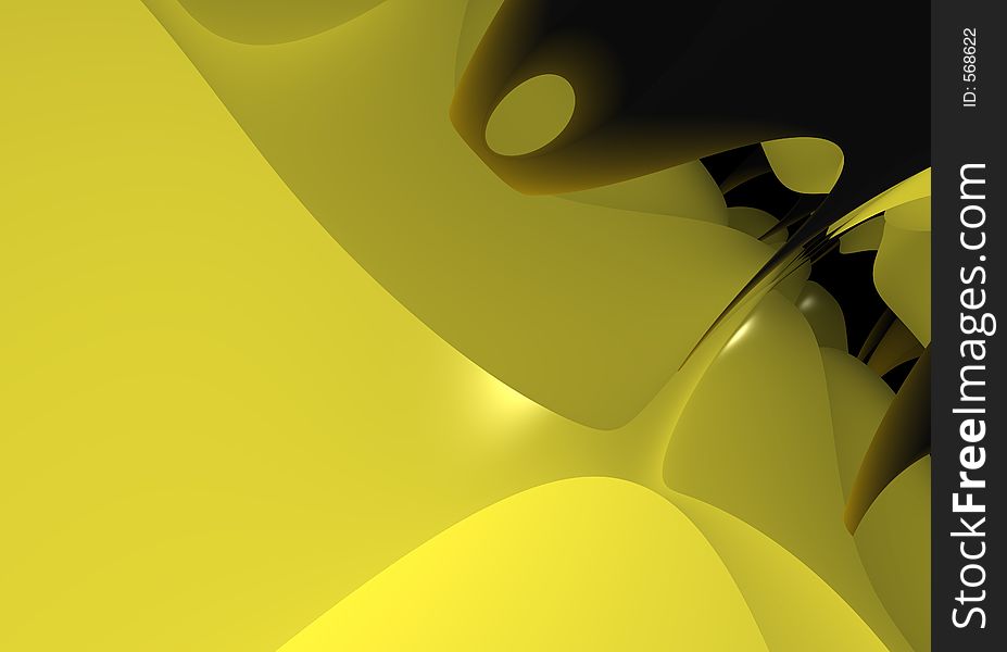 Black&yellow Background (abstract)