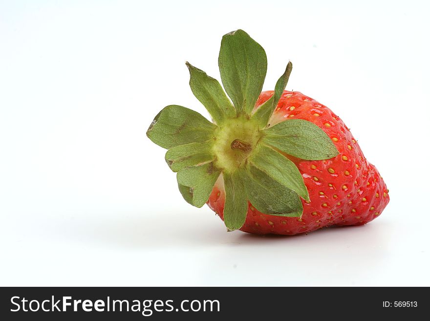 Detail of strawberry. Detail of strawberry