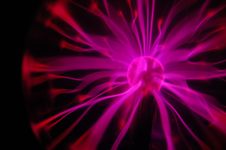 Plasma Lamp Medium Stock Photo Plasma Lamp Medium Stock Photo