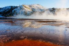 Grand Prismatic Springs Royalty Free Stock Photo Grand Prismatic Springs Royalty Free Stock Photo