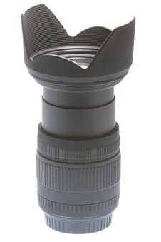 SLR Camera Lens Royalty Free Stock Photo