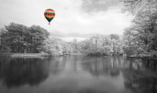 The Infrared Dreamy Scenery Stock Images The Infrared Dreamy Scenery Stock Images