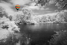 The Infrared Dreamy Scenery Royalty Free Stock Images The Infrared Dreamy Scenery Royalty Free Stock Images