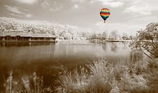 The Infrared Dreamy Scenery Stock Photography The Infrared Dreamy Scenery Stock Photography