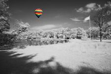 The Infrared Dreamy Scenery Royalty Free Stock Images The Infrared Dreamy Scenery Royalty Free Stock Images