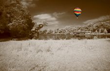 The Infrared Dreamy Scenery Royalty Free Stock Photo The Infrared Dreamy Scenery Royalty Free Stock Photo