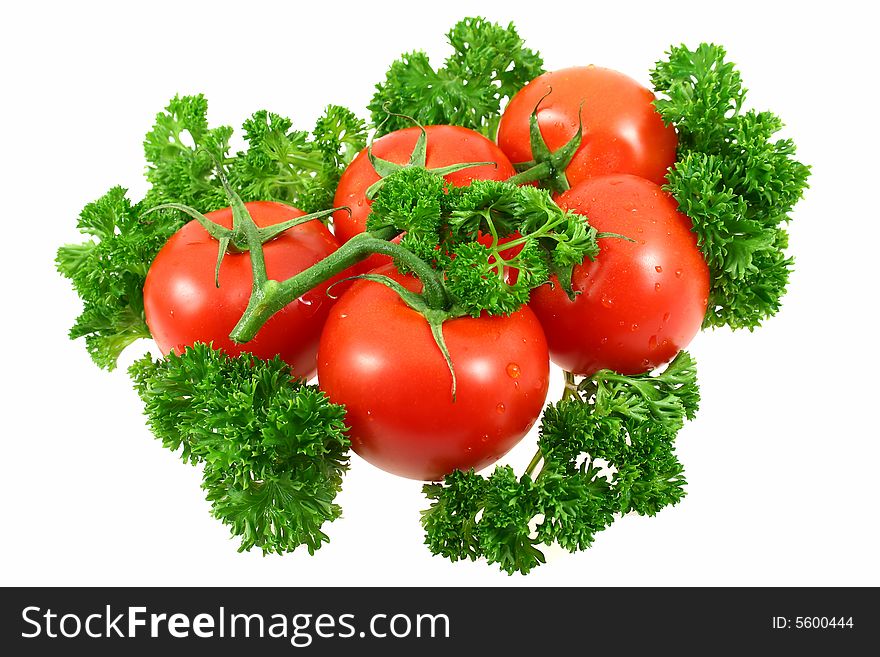 red tomatoes