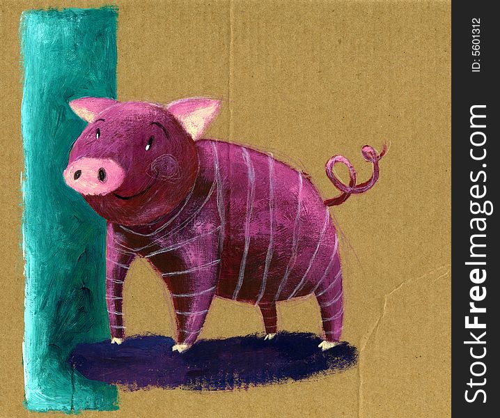 Striped Pig