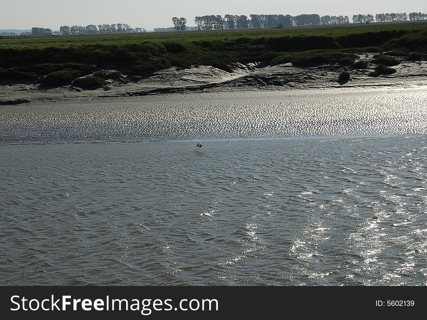 Beach of Normandy, Northern France