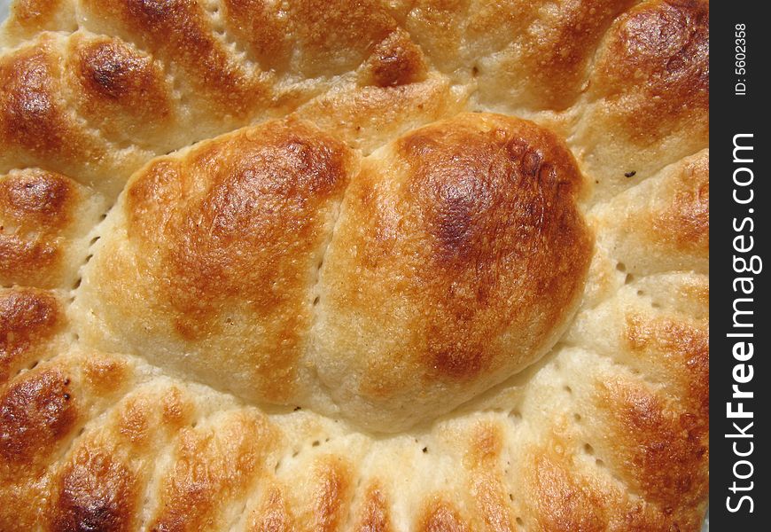 Surface of pita, rosy wheaten bread. Macro. Surface of pita, rosy wheaten bread. Macro.