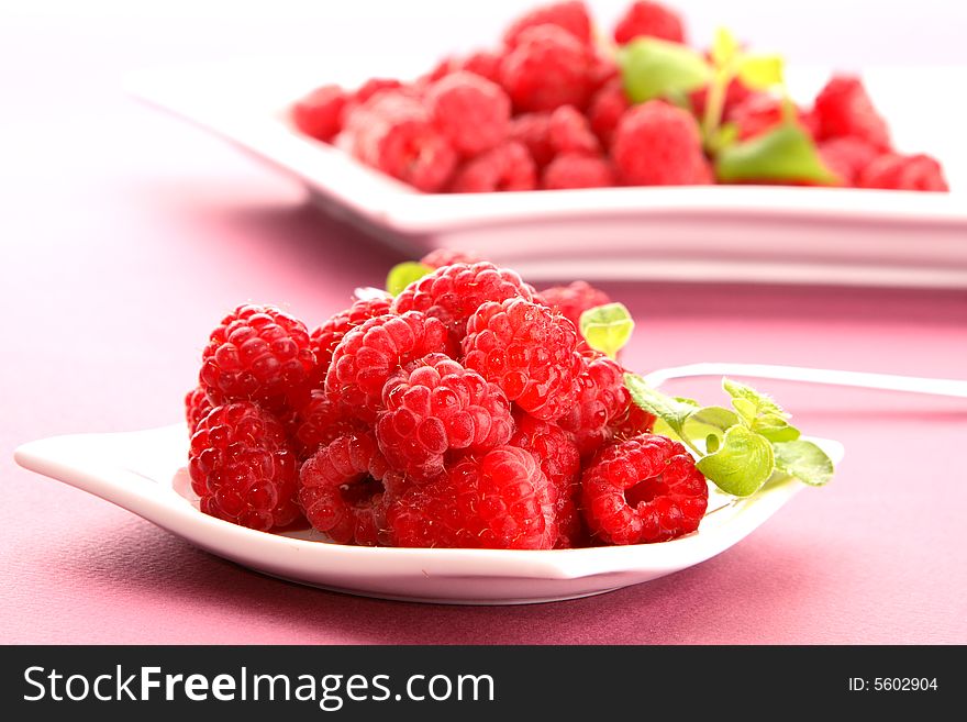 Very fresh and very sweet rasberries. Very fresh and very sweet rasberries