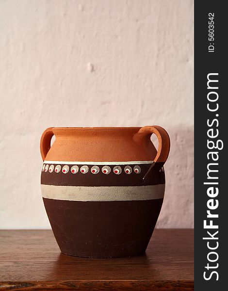 Handmade pitcher / pottery