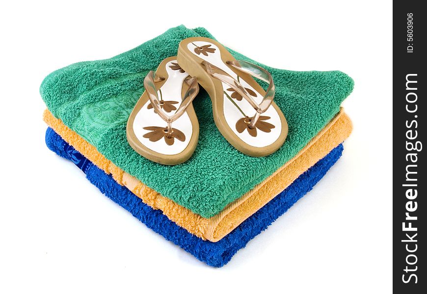 Flip-flop And Towels 2