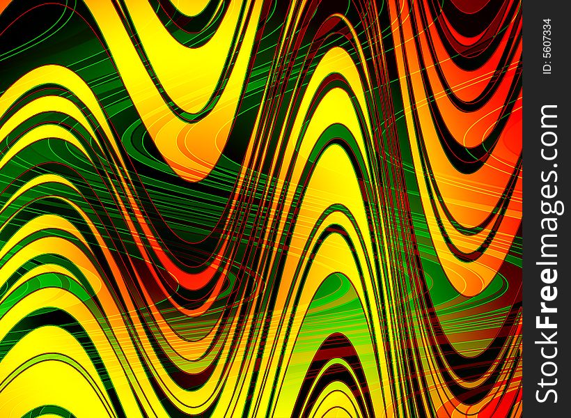 A  abstract background made out of wavy lines. A  abstract background made out of wavy lines