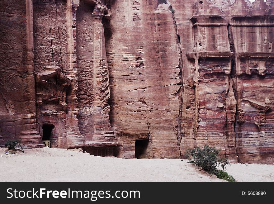 Petra Attraction In Jordan