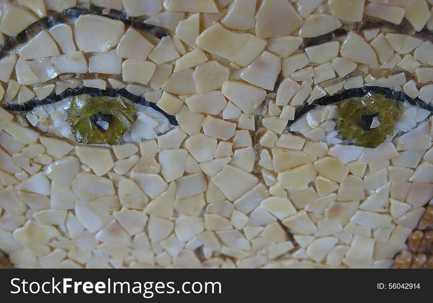 Mosaic portrait