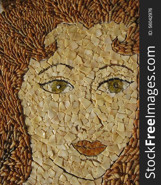 Mosaic portrait