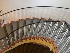 Downside View Of A Spiral Staircase Stock Images Downside View Of A Spiral Staircase Stock Images