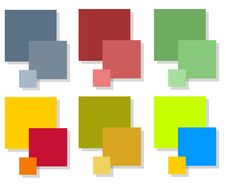 Colored Tiles Squares Royalty Free Stock Photography Colored Tiles Squares Royalty Free Stock Photography