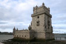 Belem Tower Royalty Free Stock Photo Belem Tower Royalty Free Stock Photo
