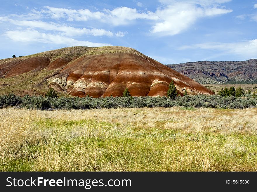 The beautiful Painted Hills of Eastern Oregon