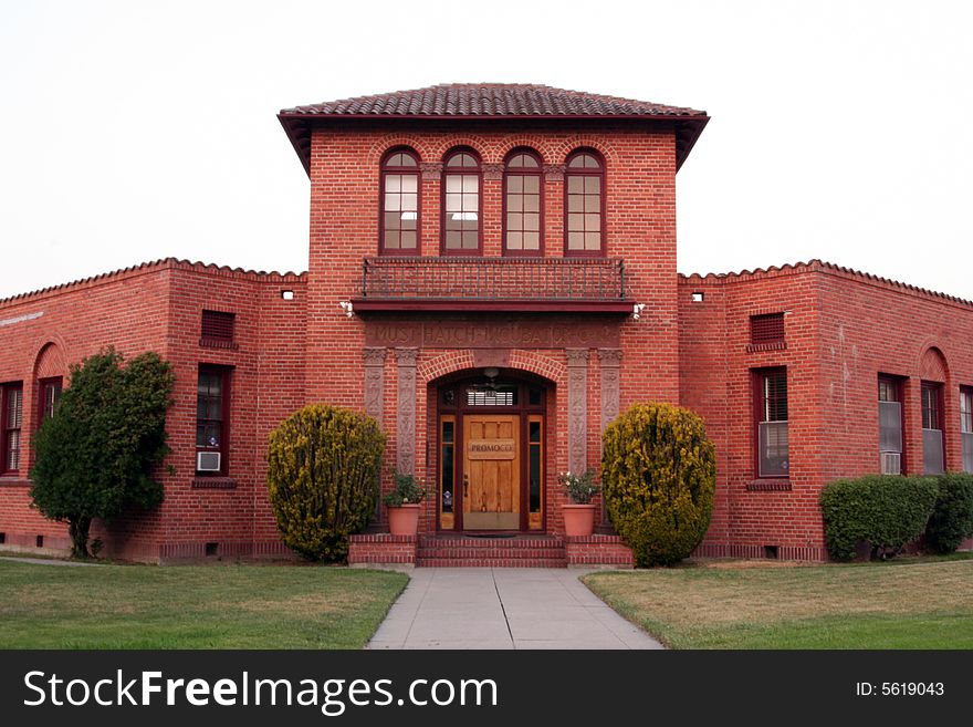 Historic Building In Petaluma, California