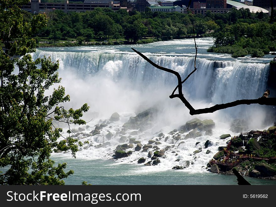 Beautiful image for the water fall in canada. Beautiful image for the water fall in canada