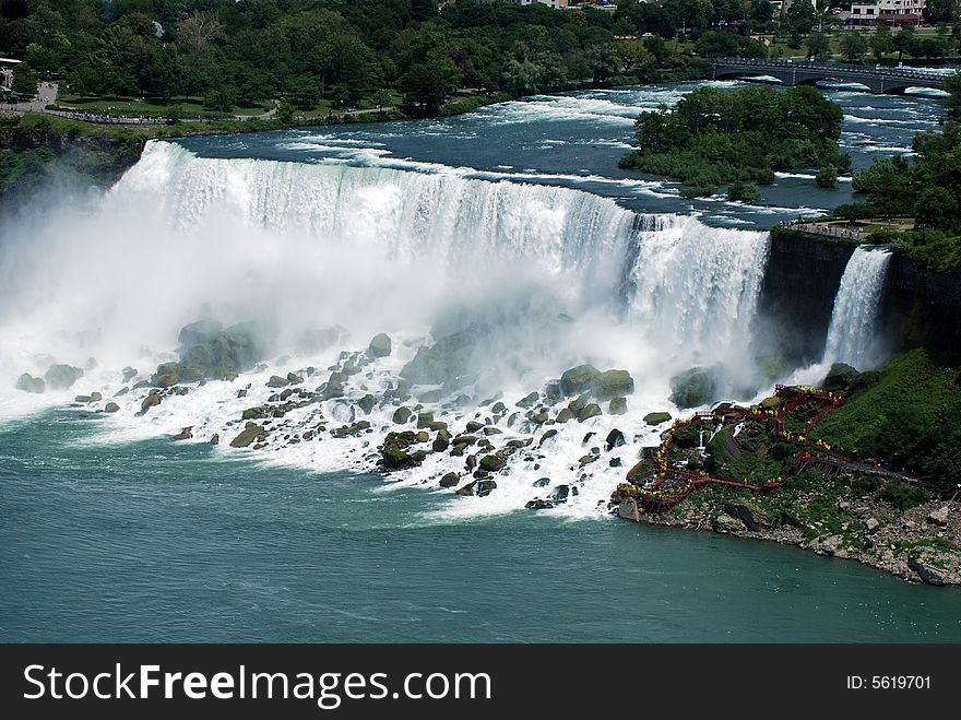 Image for the beautiful landscape of water fall