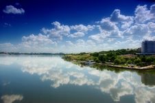 Blue Sky And River Stock Image Blue Sky And River Stock Image