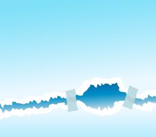 Taped Tear Paper Wallpaper Stock Image Taped Tear Paper Wallpaper Stock Image