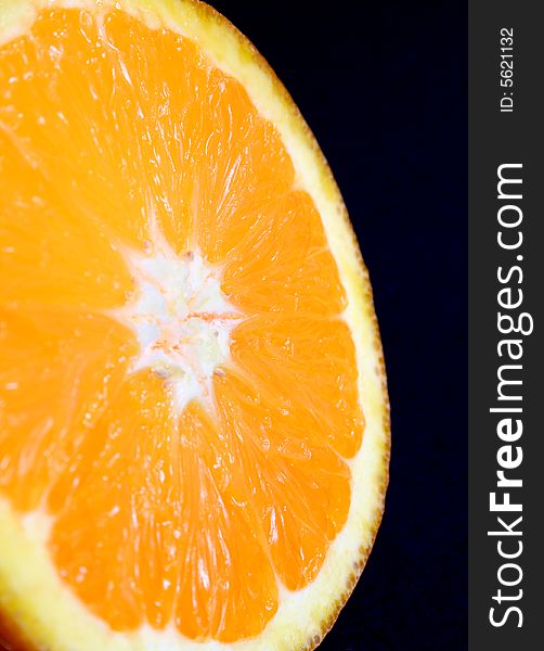 Orange Slice Close-up