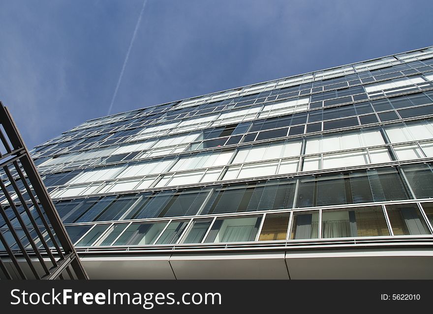 New building in the habour of hamburg. New building in the habour of hamburg