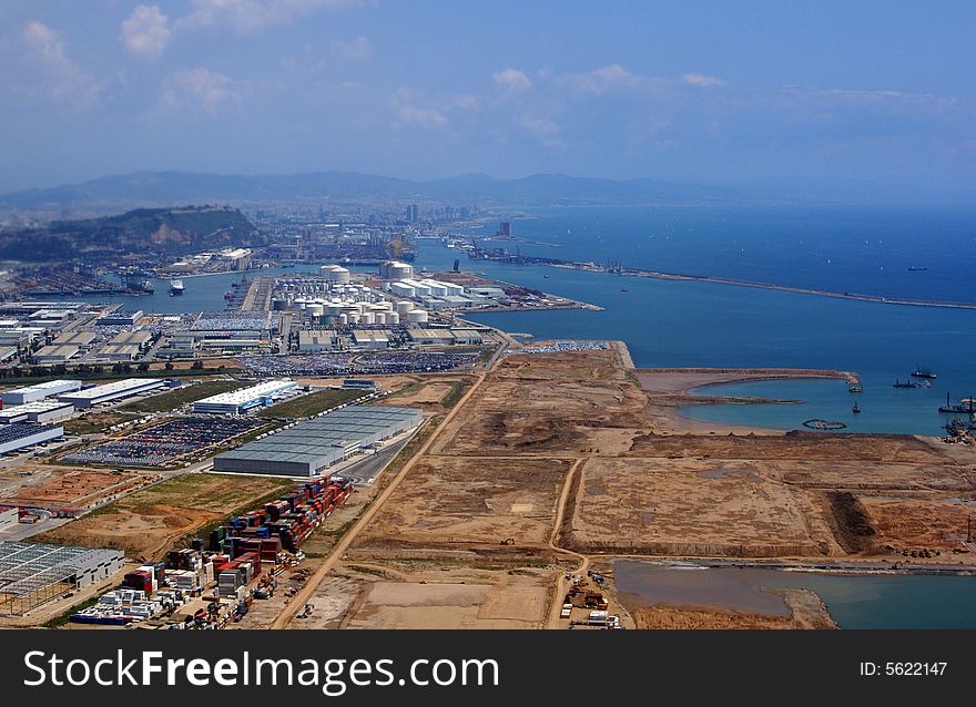 Sea Port In Spain