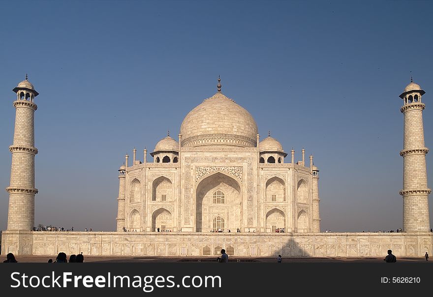 Taj Mahal palace in India