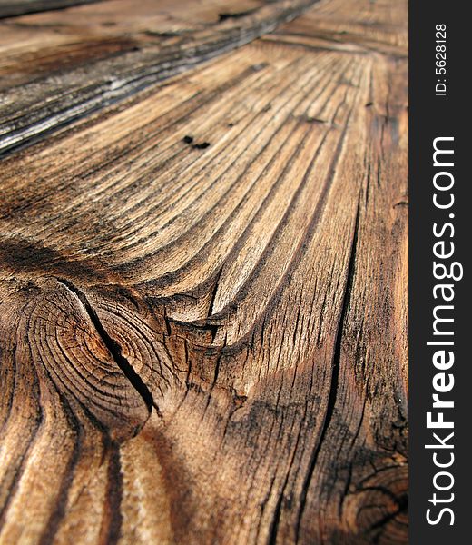 Tarred wooden background or texture