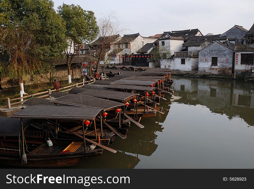 Xitang boats