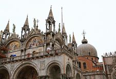 The San Marco Plaza Venice Royalty Free Stock Images