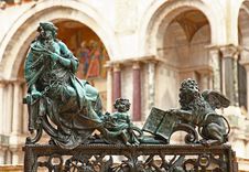 The San Marco Plaza Venice Royalty Free Stock Image
