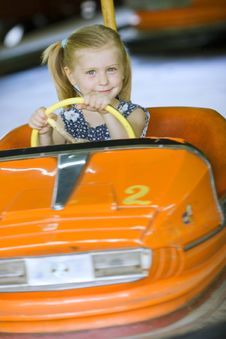 Little Cute Girl Having Fun Stock Photo Little Cute Girl Having Fun Stock Photo