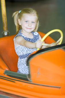 Little Cute Girl Having Fun Royalty Free Stock Photography Little Cute Girl Having Fun Royalty Free Stock Photography