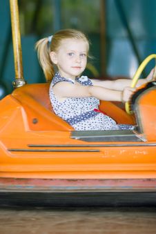 Little Cute Girl Having Fun Stock Photo Little Cute Girl Having Fun Stock Photo