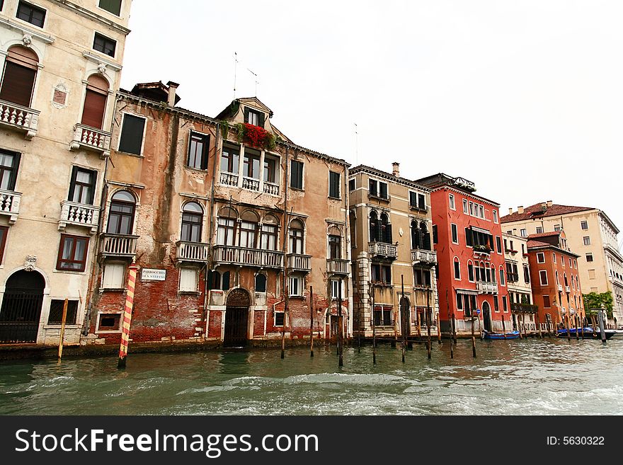 The Grand Canal in Venice