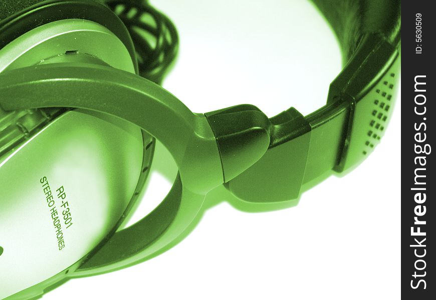 Headphones Green