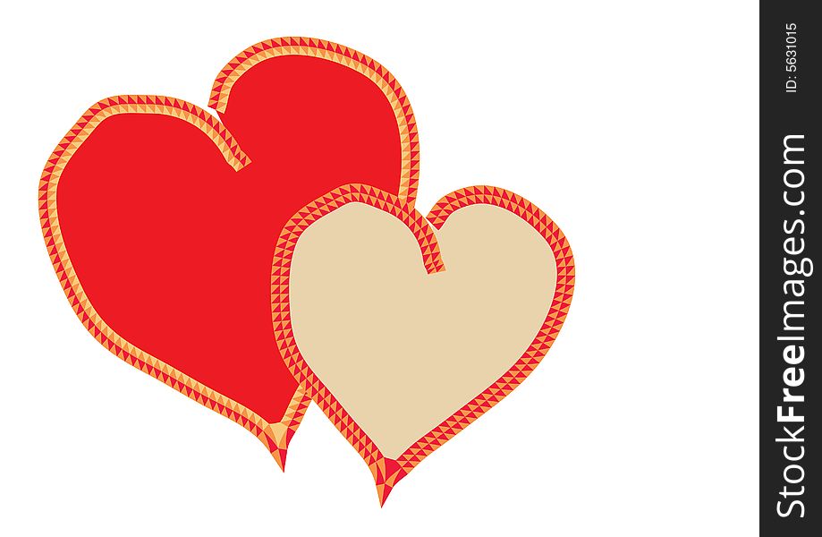 Decorated Vector Heart