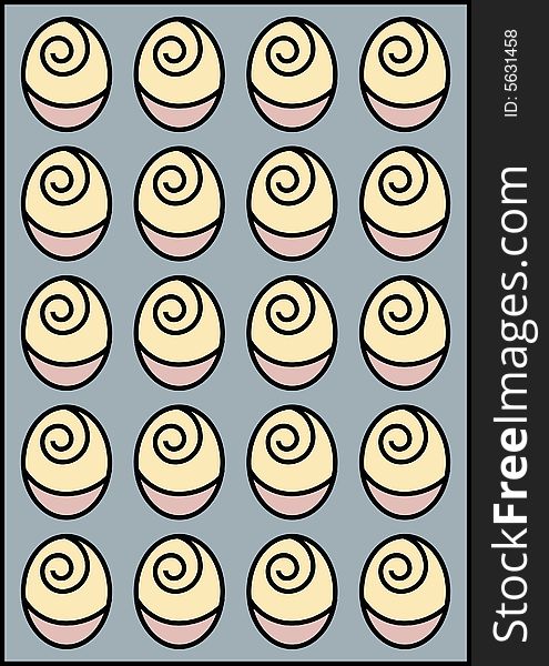 Abstract egg background