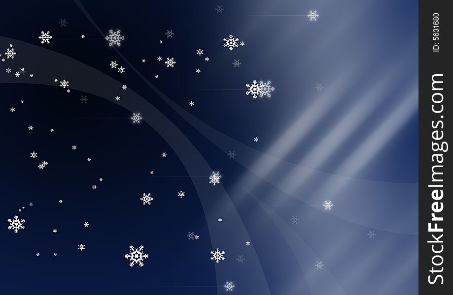 Snowflakes night vision